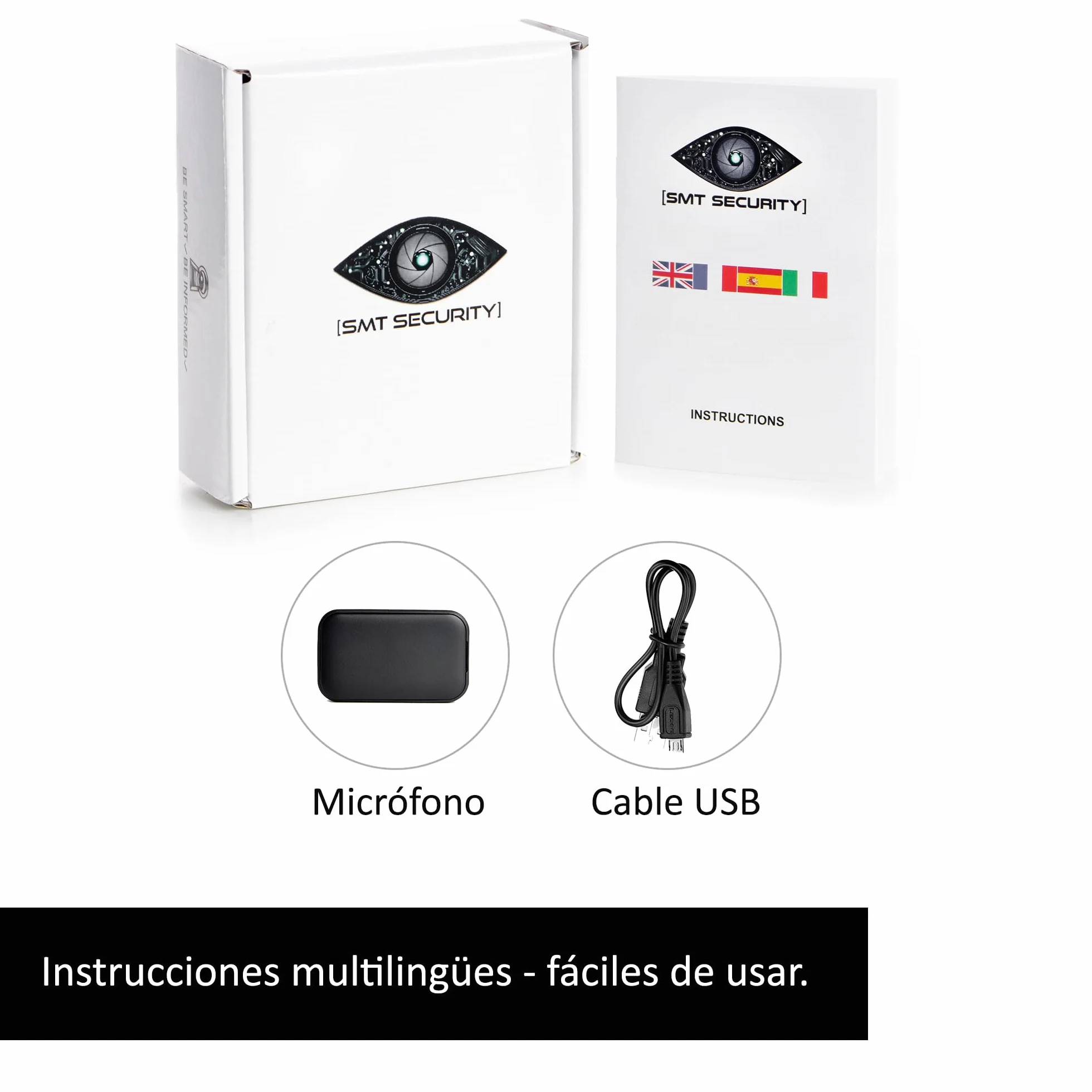 Grabadora de Voz Espía GSM en Tiempo Real con Mejora de Voz