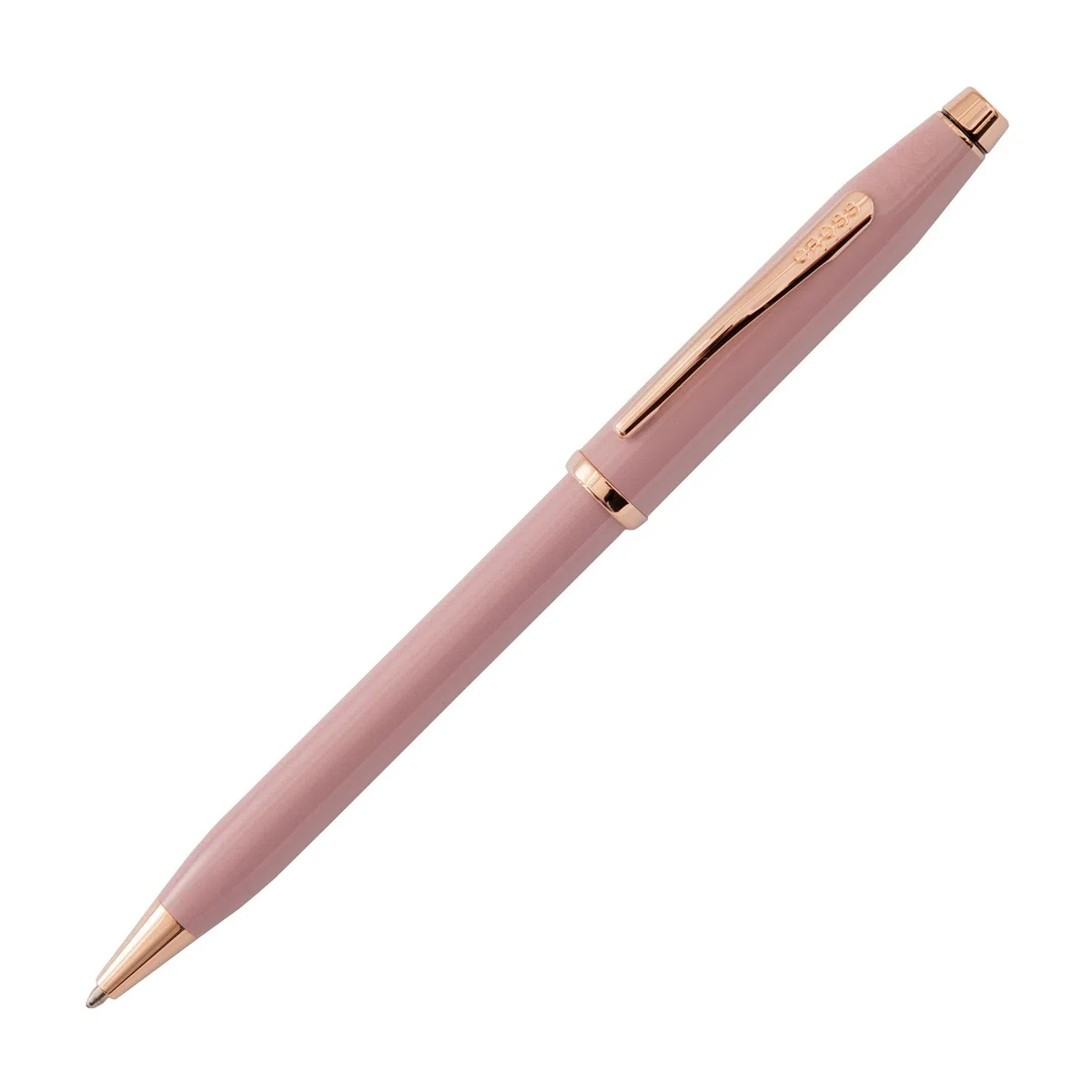 Cross Century II - Bolígrafo (trazos M, tinta negra, incluye caja de regalo), color rosa y rosa