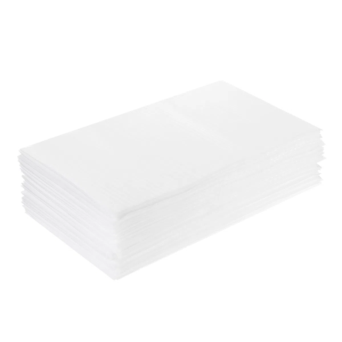 QUARKZMAN Bolsas De Espuma Para Embalaje, Paquete De 100 Unidades 7" X 12" Bolsas De Burbujas Para Envolver Suministros De Embalaje De Espuma Fundas De Embalaje Blancas Para Platos Muebles