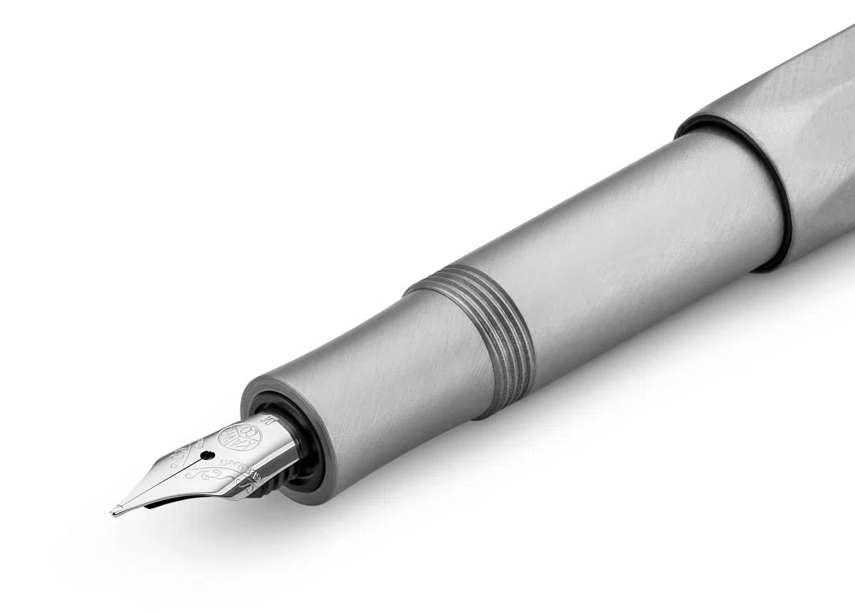 Kaweko Steel Sport Fountain Pen F - Pluma estilográfica