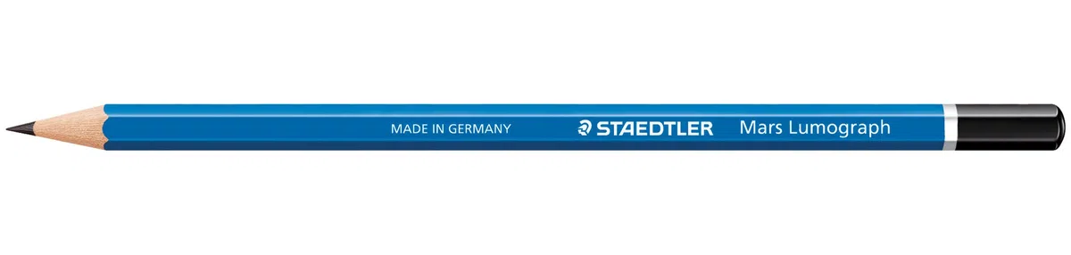 STAEDTLER Lumograph 1 docena lápices de dibujo F (100-F)