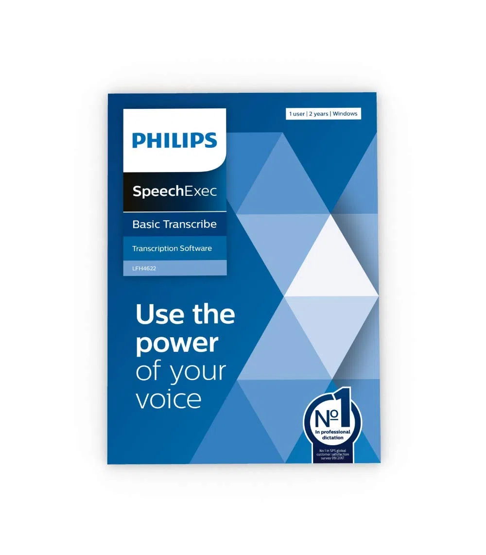 Philips SpeechExec 11 Basic Transcription Box - Suscripción de 2 años
