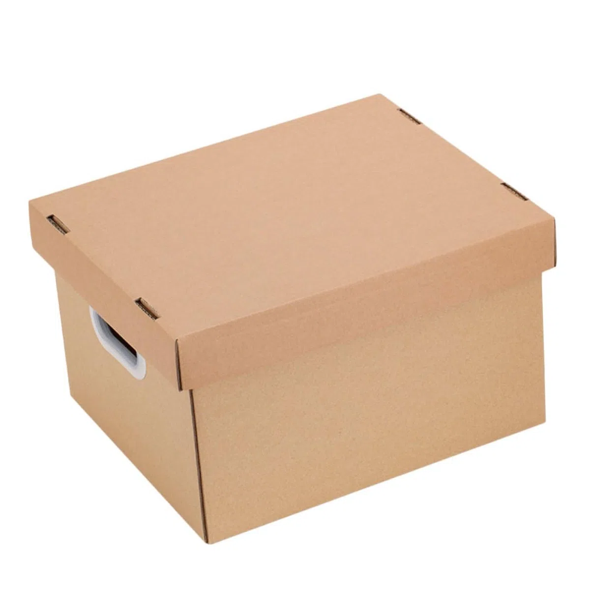 Caja de Almacenamiento de Archivos Tapa de Cartón Organizador de Documentos para Oficina Caja Archivadora de Cartón para Archivo y Almacenamiento