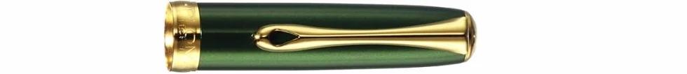 Diplomat Excellence A2 - Recambio de bolígrafo de punta redonda, color verde dorado