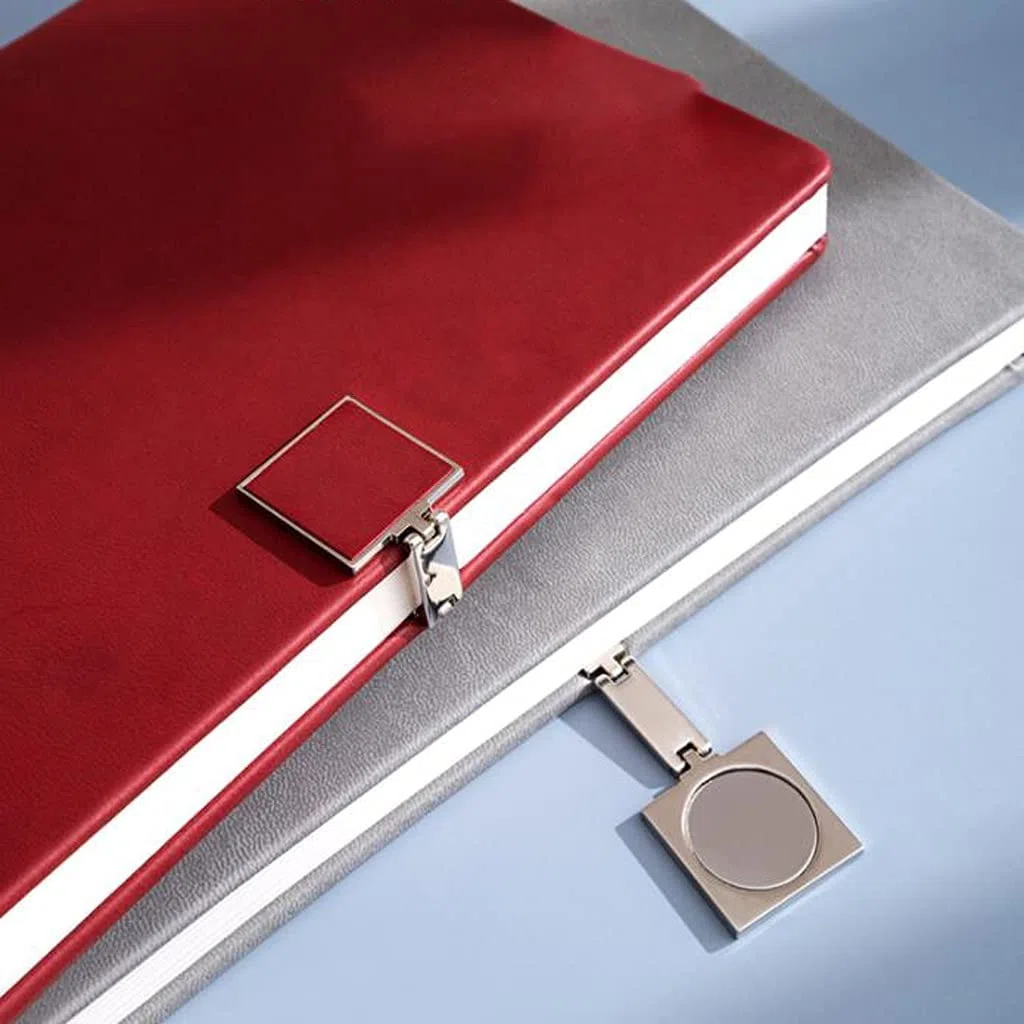 Cuaderno for Trabajos autoayuda Cuadernos Cuaderno Cuaderno Simple Cuenta Mano Sólido Color Magnético Hebilla magnética Espesado Diario de Negocios (Color : Red)