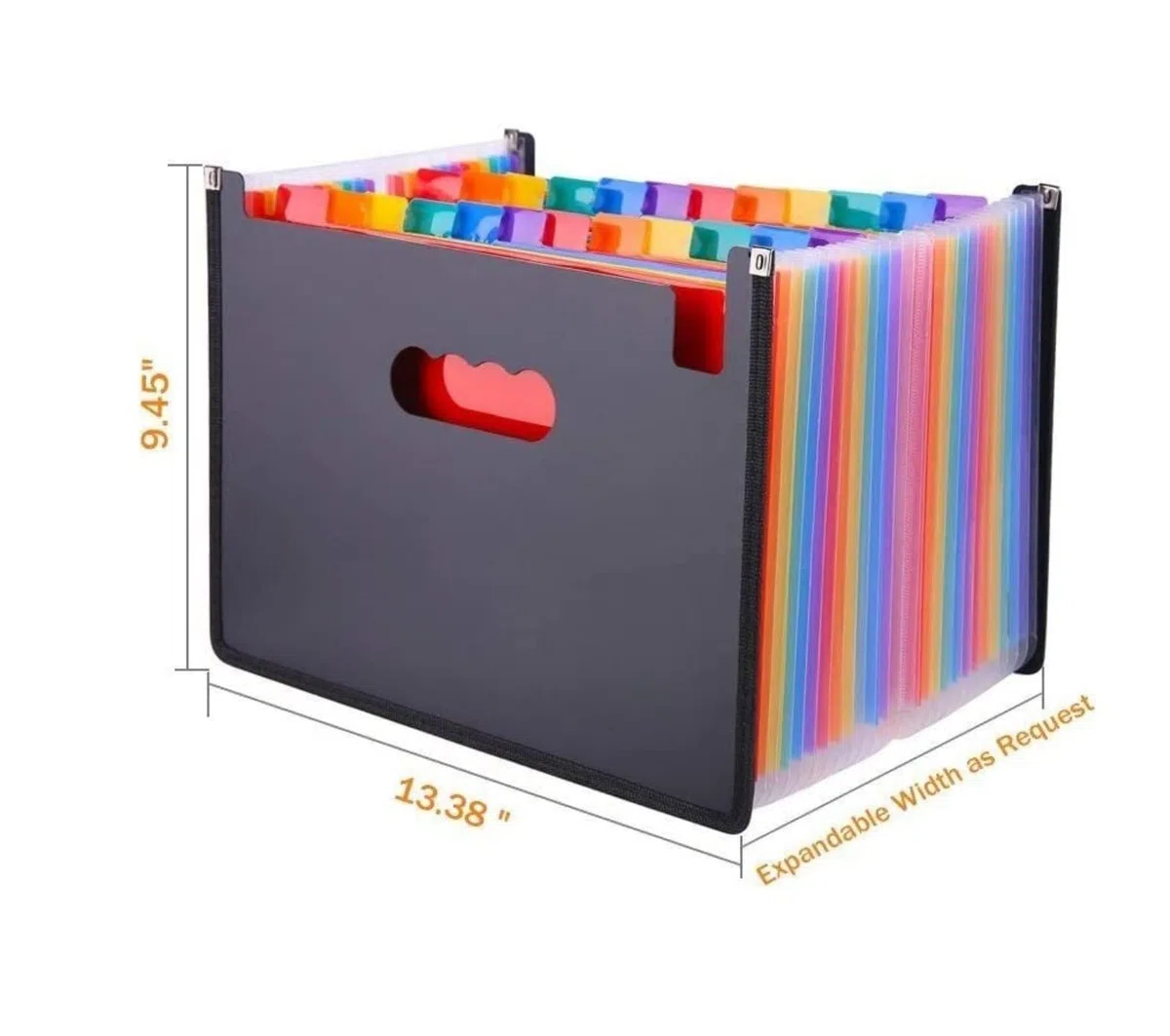 Carpetas para Archivo Carpeta De Archivos En Expansión Con 24 Bolsillos, Organizador A4, Archivo De Negocios Portátil, Suministros De Oficina, Soporte Para Documentos Documentos