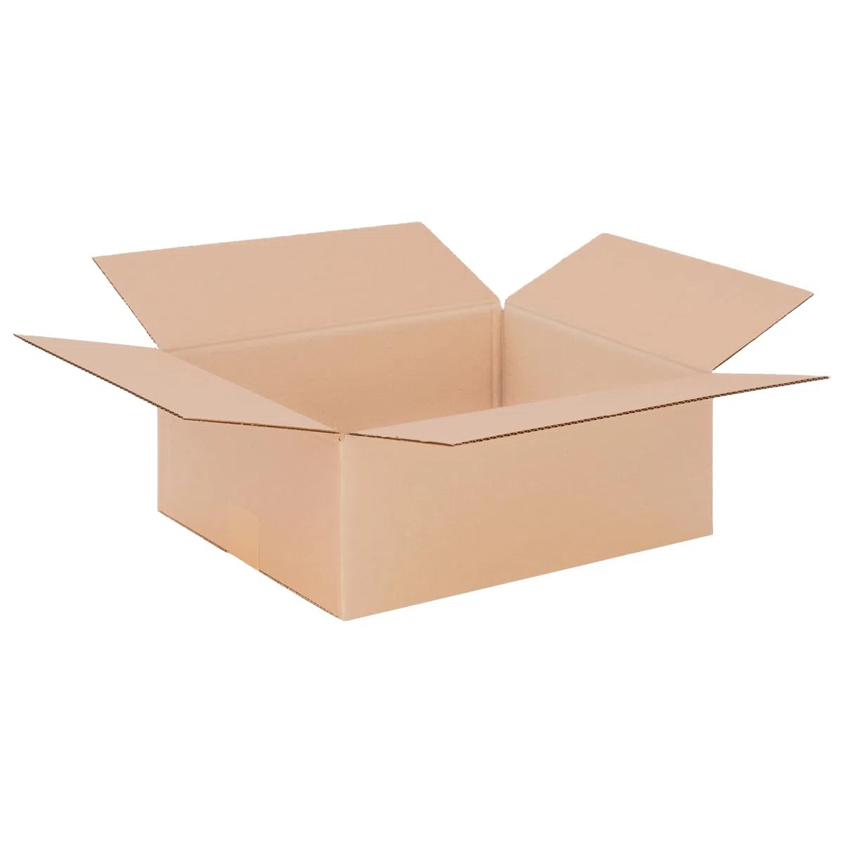 250 cajas plegables 395 x 295 x 140 mm Cartones Marrón 1 ondulado Cajas de envío Caja plegable - KK 87