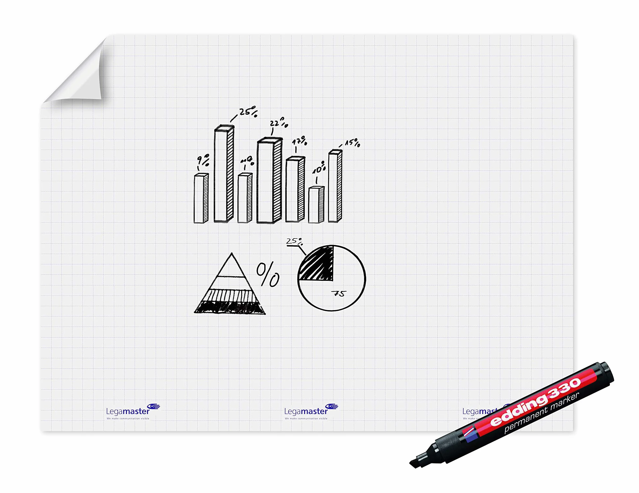 Legamaster Magic-Chart Lámina de rotafolio 90x120cm