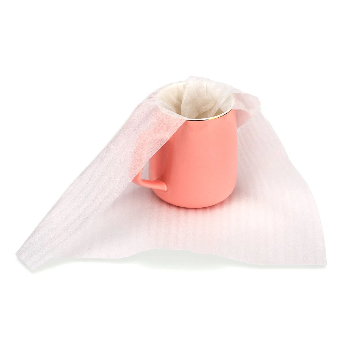 12 x 12 pulgadas (100 unidades) Hojas de espuma amortiguadora, suministros de mudanza, cojín de embalaje, material de embalaje de espuma para platos, vasos, jarrones, tazas, protección multiusos