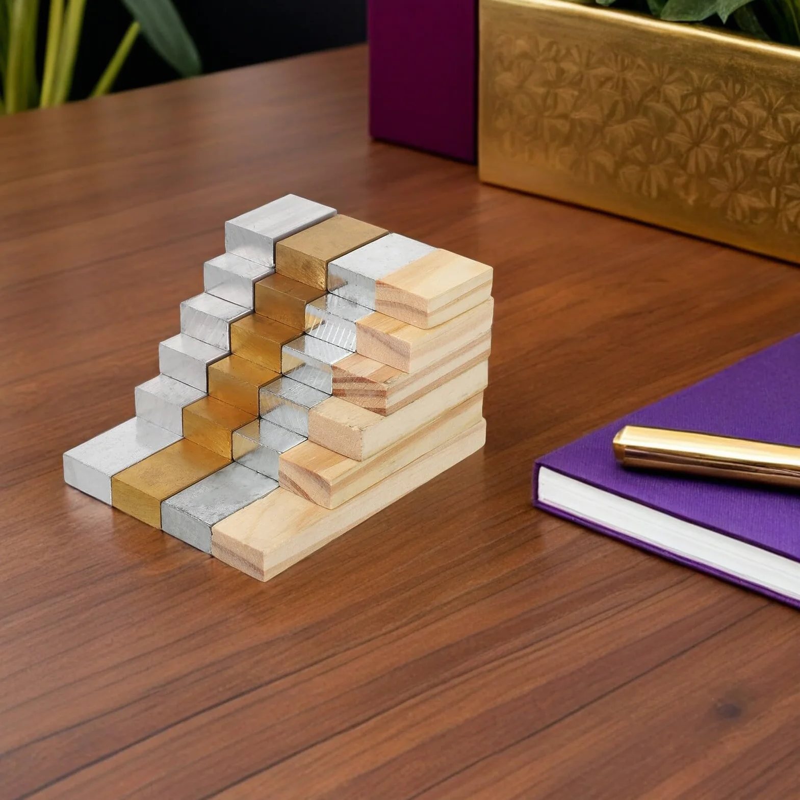 SHINEOFI 24piezas Bloques de Densidad para Física de Bloques Rectangulares de Herramienta de Medición de Laboratorio para Estudiantes de Primaria y Secundaria Experimentos Científicos el