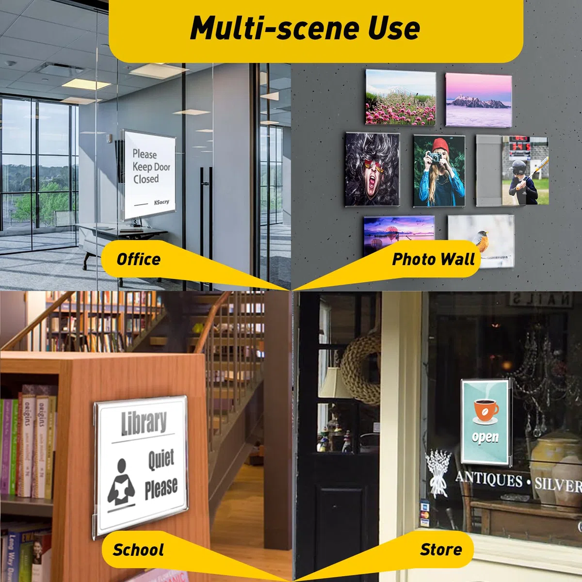 KSacry Business or Store Sign Holders