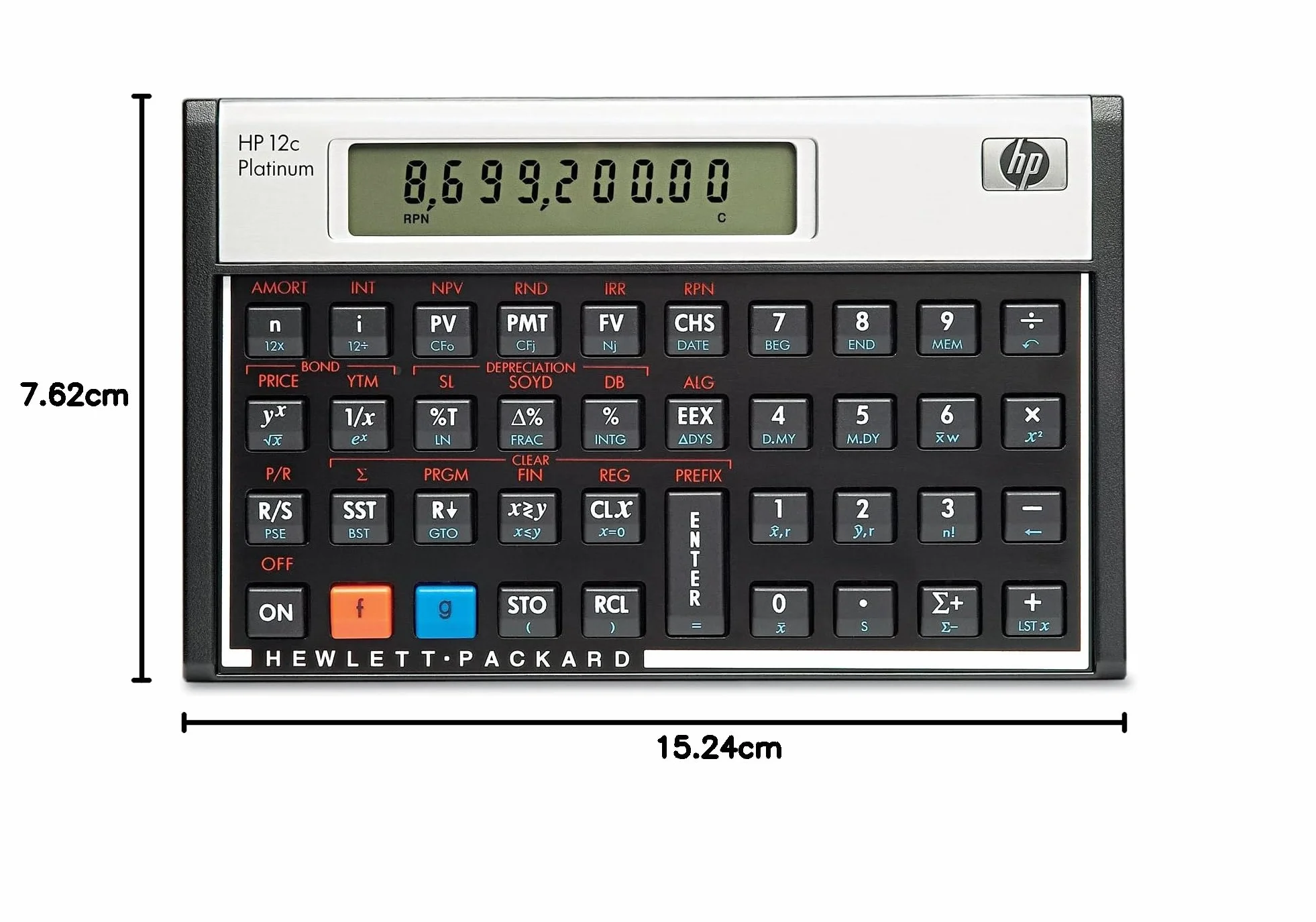 HP Financeira Calculadora 12C Platinum