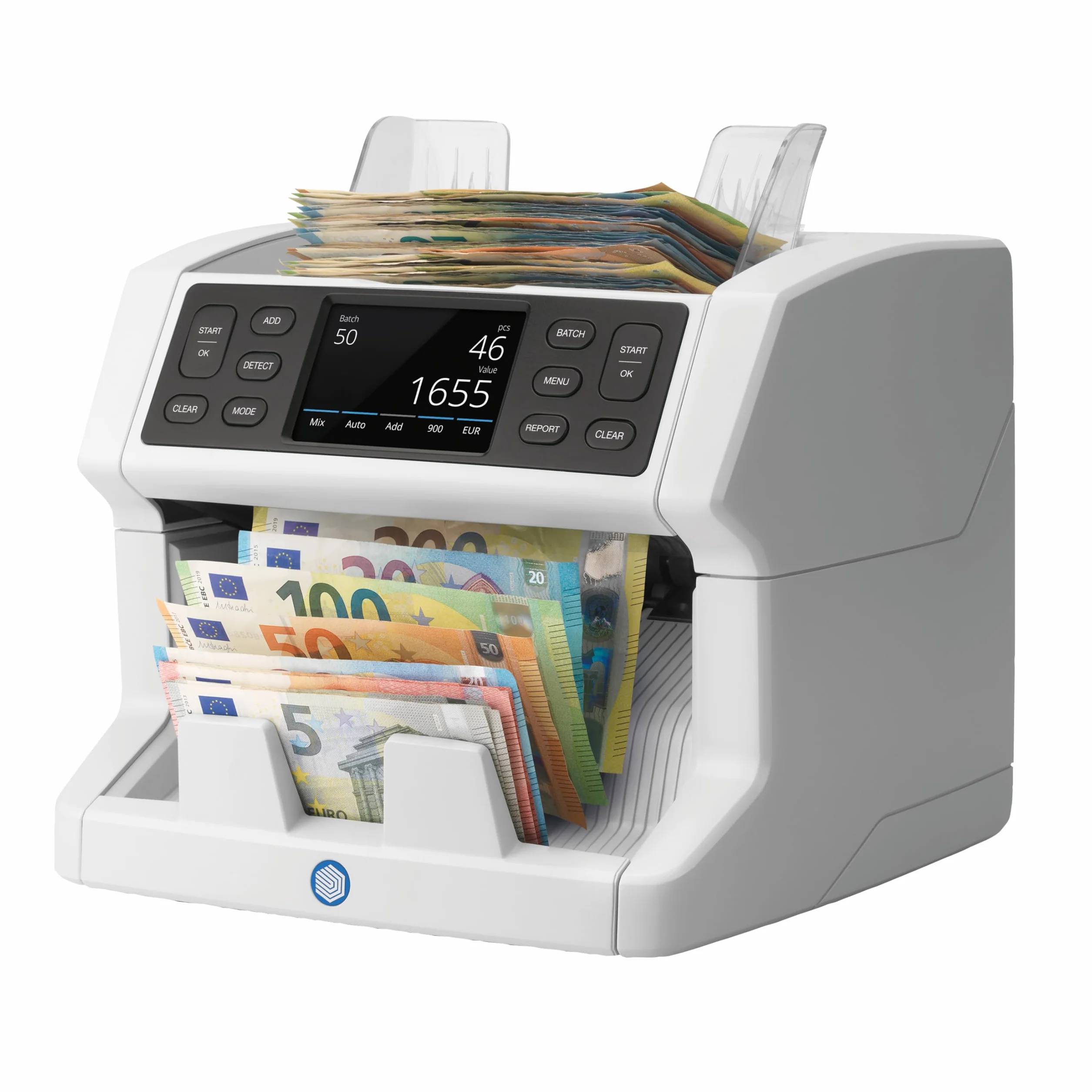 Safescan 2865-S Contadora de billetes detectora de falsos 7 puntos interfaz multilingüe