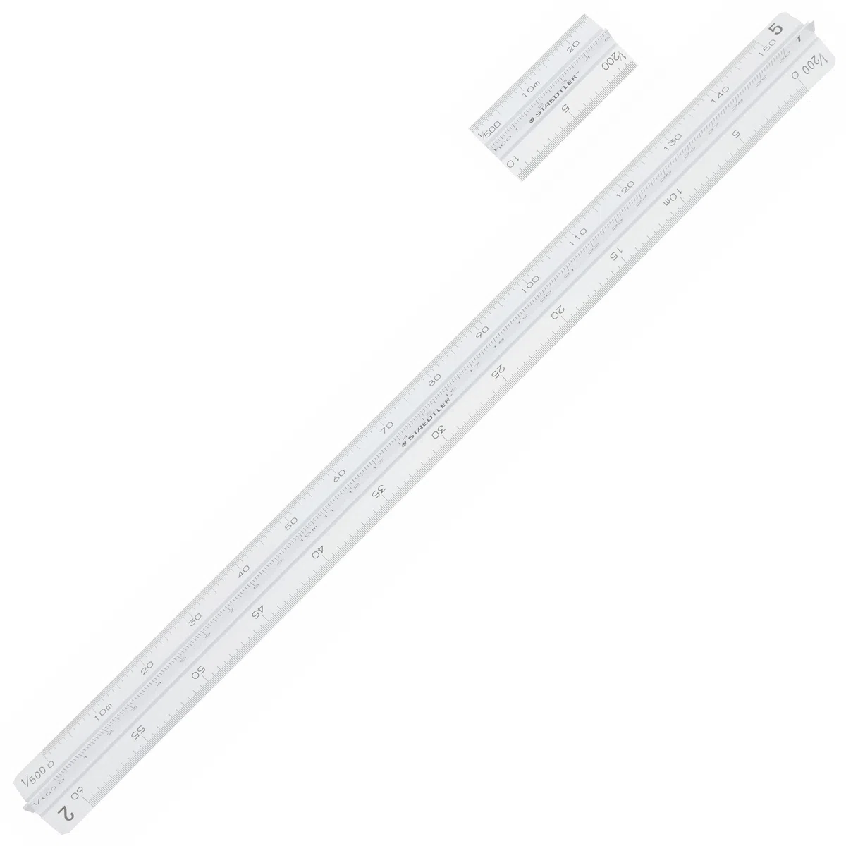 Staedtler haute précision tout en aluminium Échelle triangulaire avec le général pour 30 cm Vernier