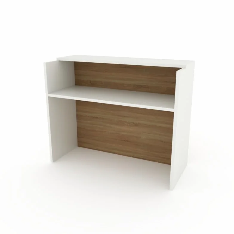 MOSTRADOR XLAMINADO 25mm Grosor 120x105x50cm Roble Fabricado en España