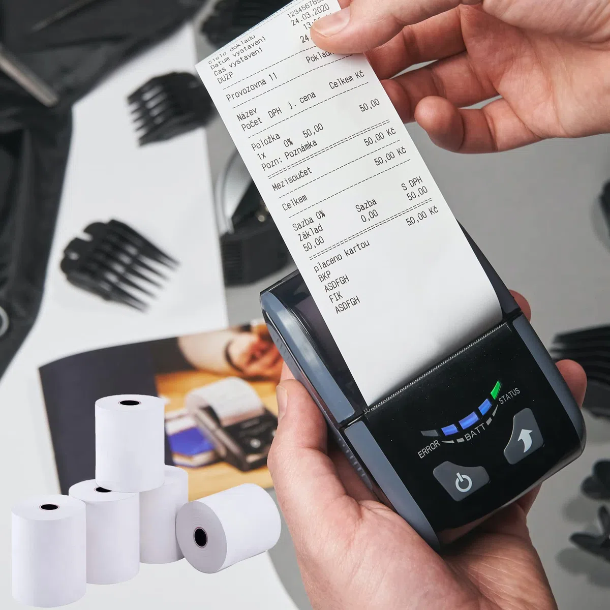 POS papel térmico