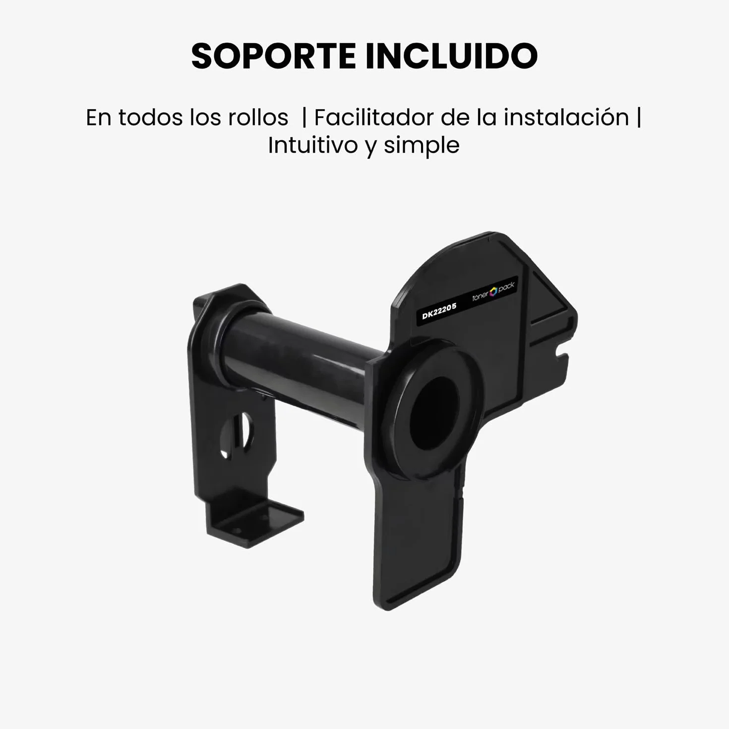 TONER PACK DK-22205 Compatible Rollo de Etiquetas DK-22205 [62mm x 30.48m] - Cinta continua de papel blanca para Brother P-Touch QL-500 550 570 700 710W 720NW 800 810W 820NWB 1050 1100 (20 Unidades)