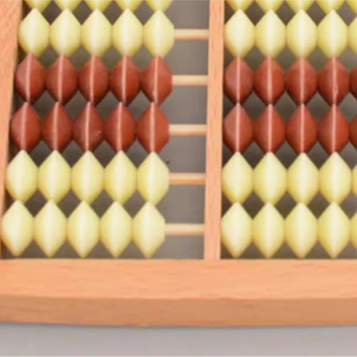 Ábaco Ábaco De Madera 20 Columnas, Calculadora Profesional China-Japonesa, Herramientas Educativas Conteo, 10 Cuentas Oficina Material