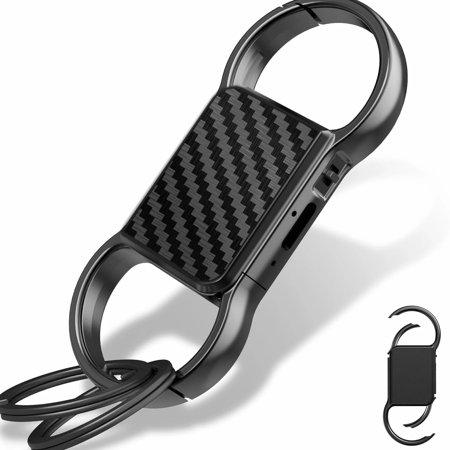 Grabadora de Voz 3072Kbps, Mini Grabadora de Voz 64GB, Grabadora Voz y Activación por Voz, Capacidad de 4800 Horas, cancelación Inteligente de Ruido DSP Recargable por USB Mini Grabadora de Voz