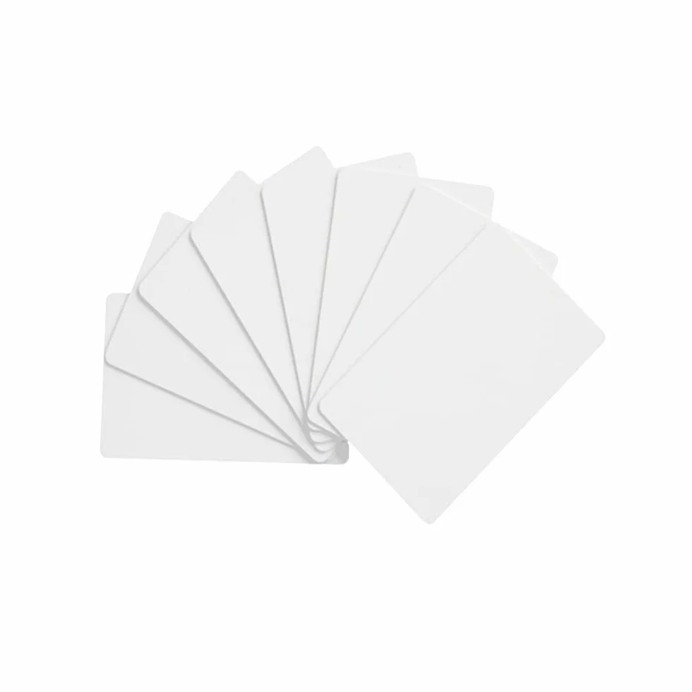 100pcs Tarjeta RFID IC MF 1K 13.56mhz NFC PVC para sistemas de entrada seguros, Tarjeta sistemas de control de acceso ISO14443A