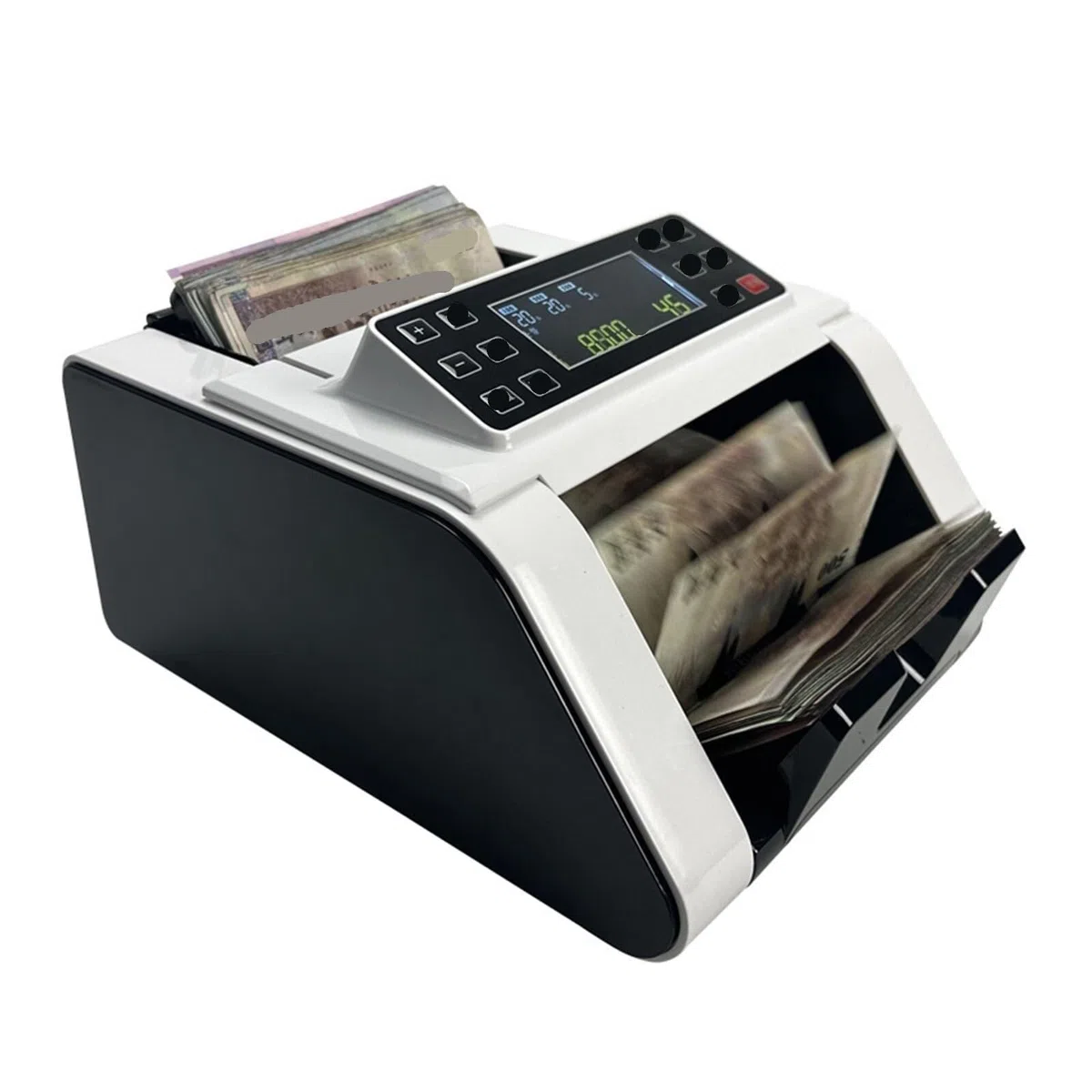 Caja registradora Máquina Contadora De Billetes con Detector Caja Registradora | Importe Total, Denominación, Clasificación, Fuerte Compatibilidad