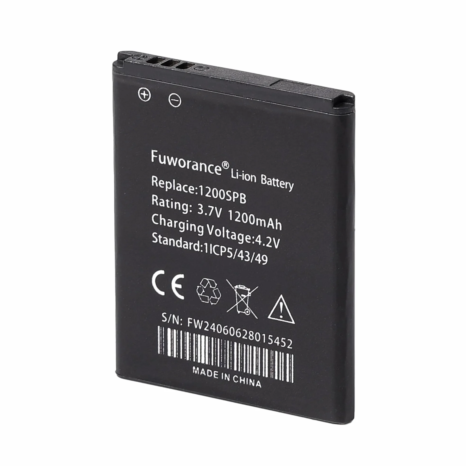 Batería compatible con Texas Instruments TI-84 CE, TI-84 Plus CE, TI-Nspire CX II Color, TI-Nspire CX II Cas, 3.7L1200SPB, P11P35-11-N01, 1200mAh/4.44Wh calculadora gráfica de batería