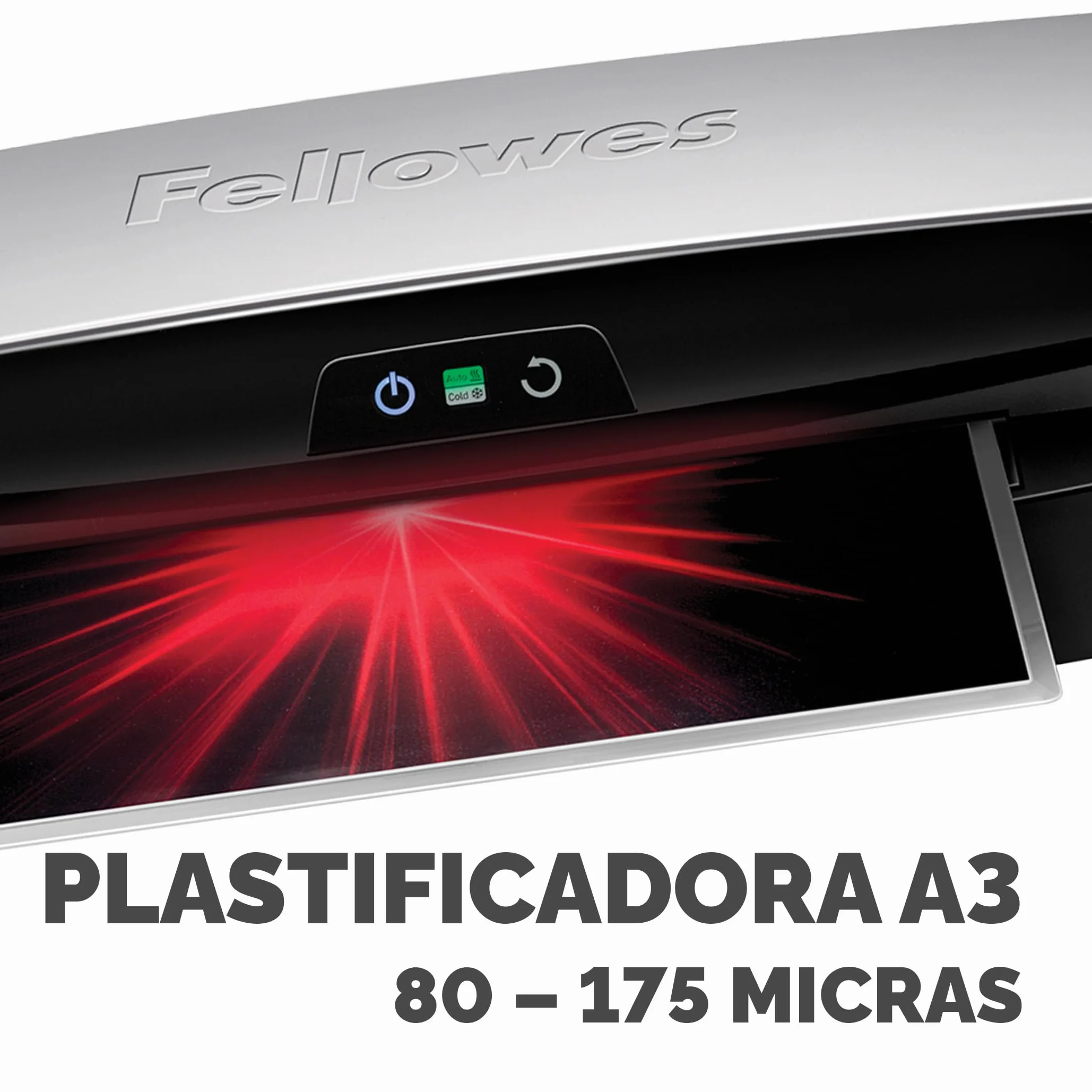 Fellowes, Neptune 3 A3, Plastificadora de documentos, color negro y gris