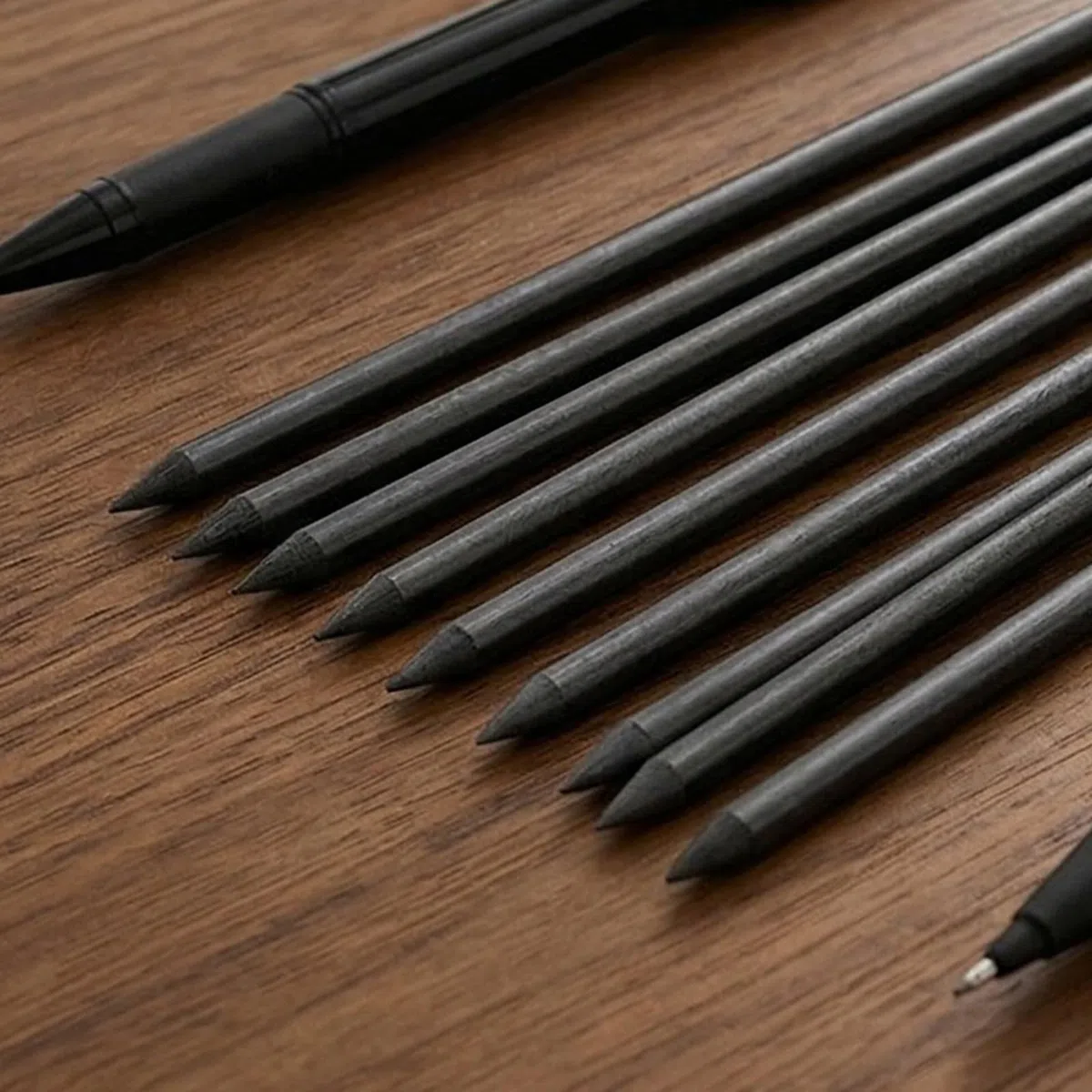 800 Unidades Puntas de Lápiz Mecánico Negro Hb 2.0 Mm para Escritura y Repuesto, 100 Cajas Ideales para Oficina y Trazado Detallado
