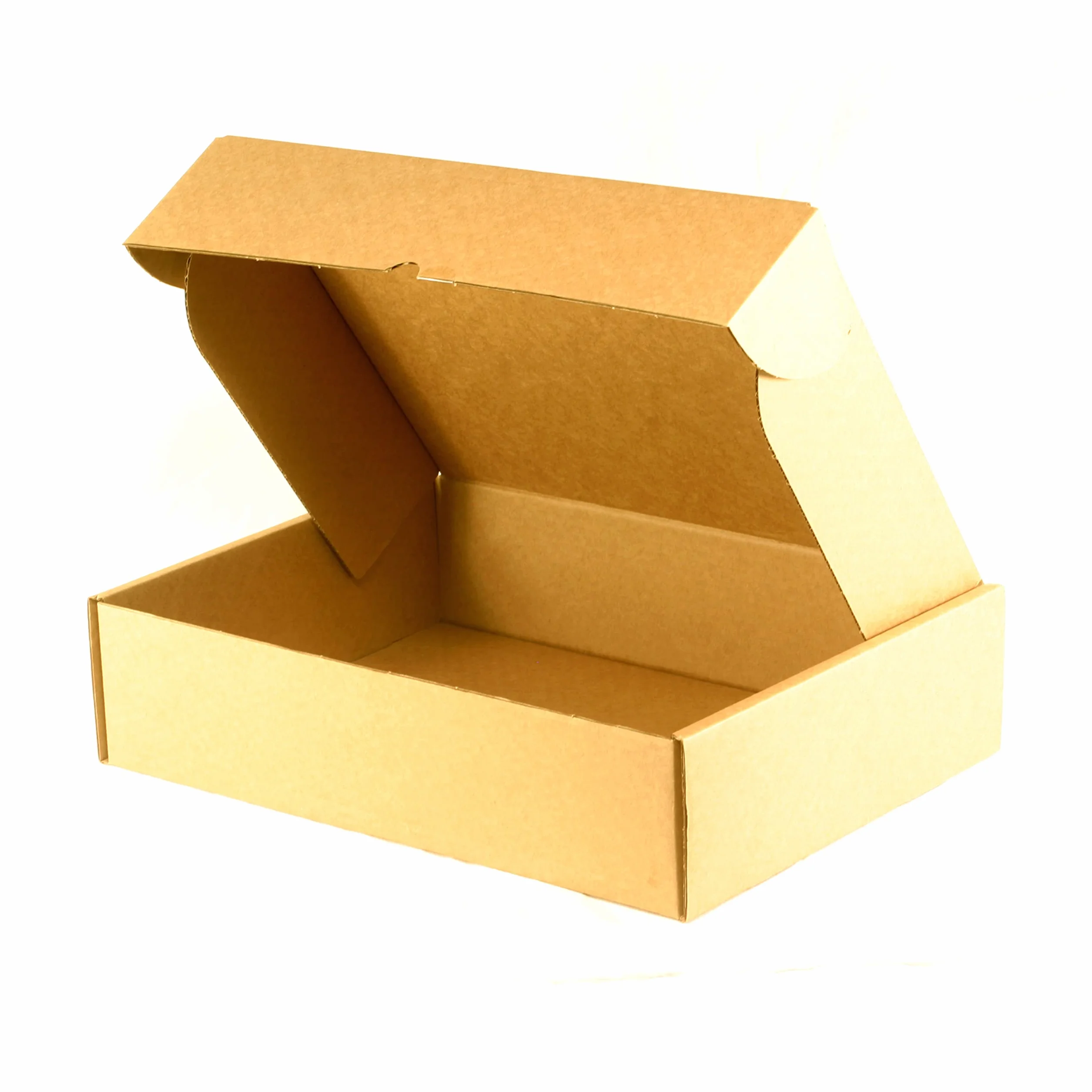 Precintos Noan S.L. Pack 25 cajas de cartón kraft automontables 40x30x10