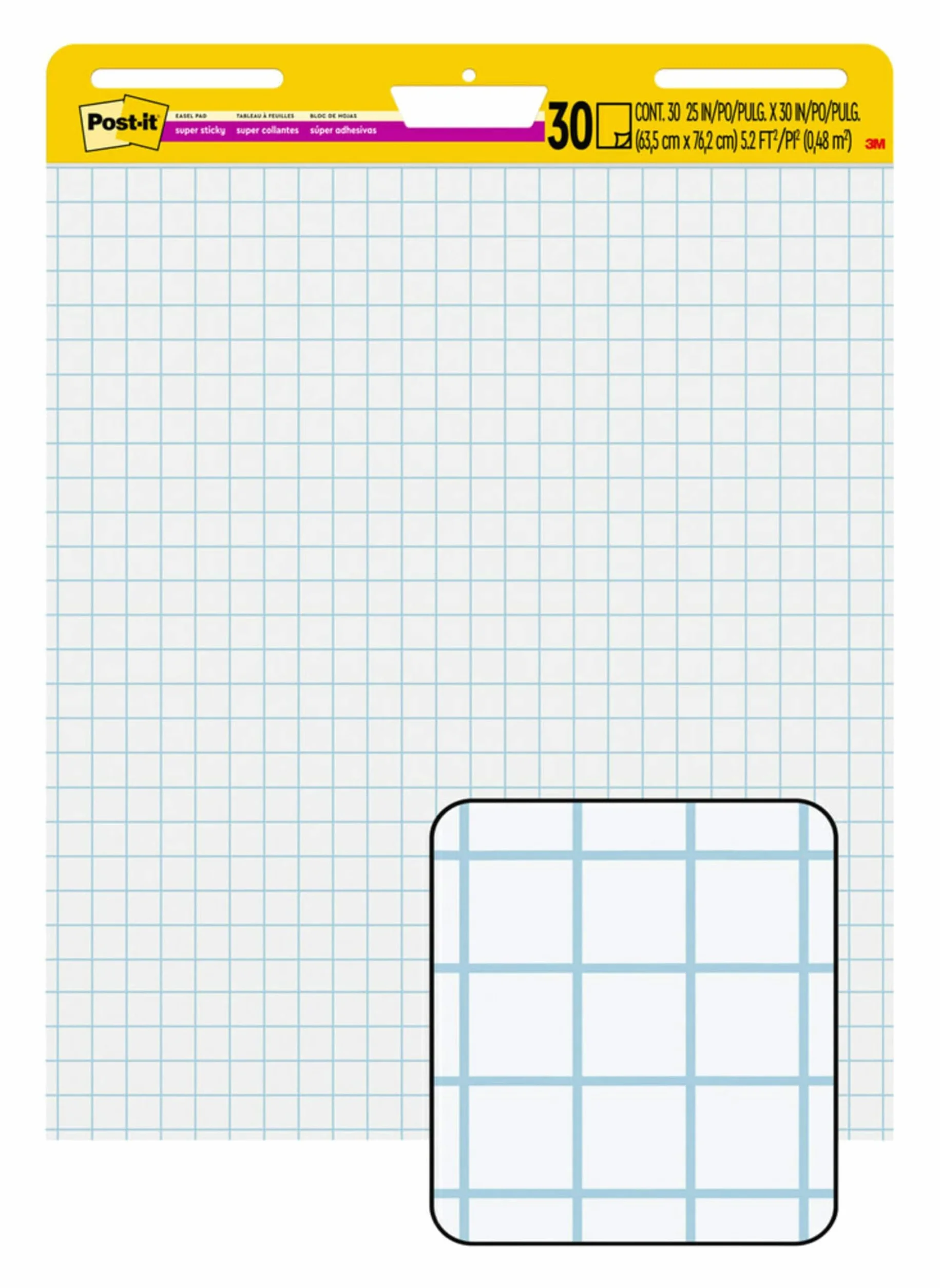 Post-It 560SS - Papel para rotafolios (63.5x77.5 cm)