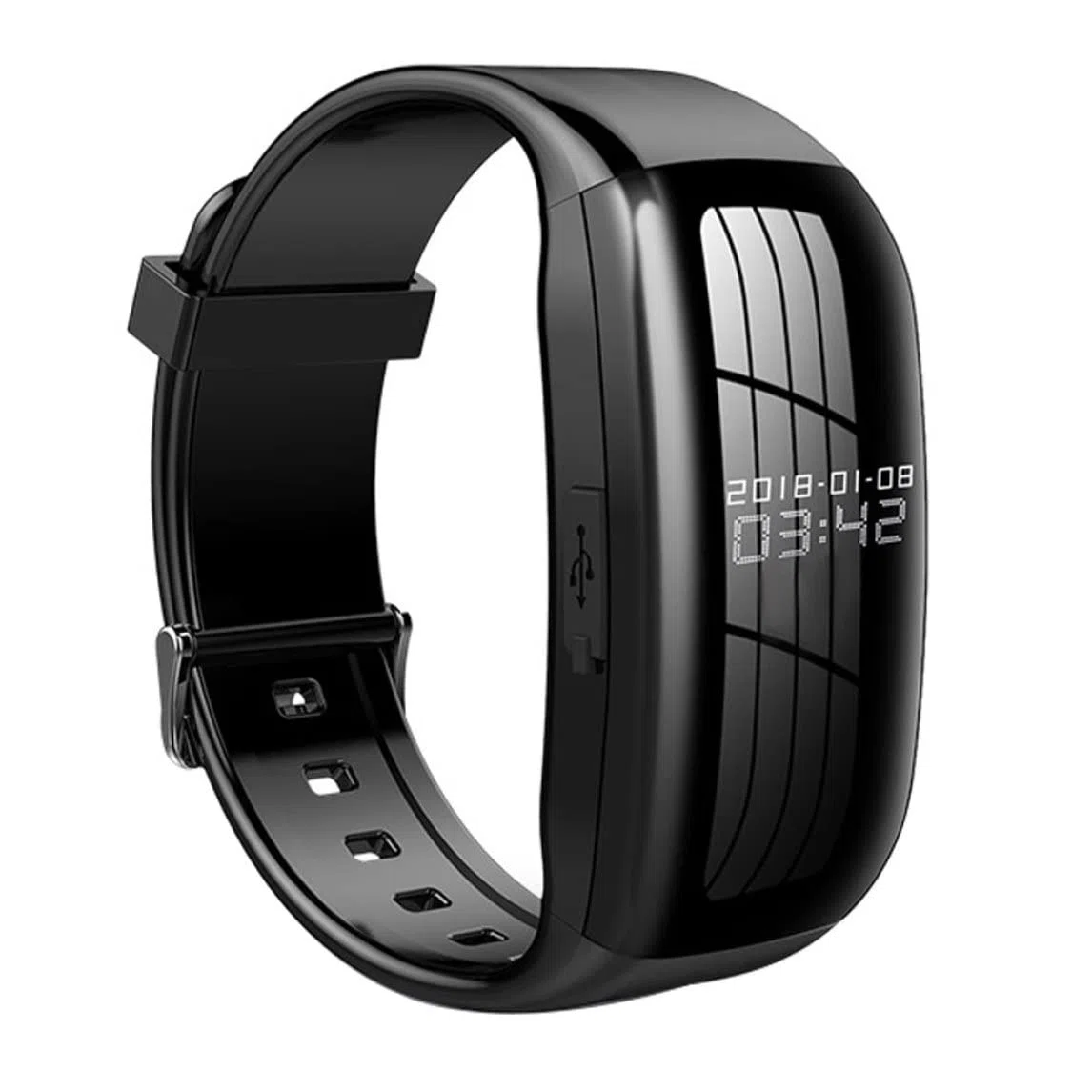 Grabadora de vídeo por Voz Digital, cámara de Audio 8G, Pulsera, Dispositivo de grabación con cancelación de Ruido