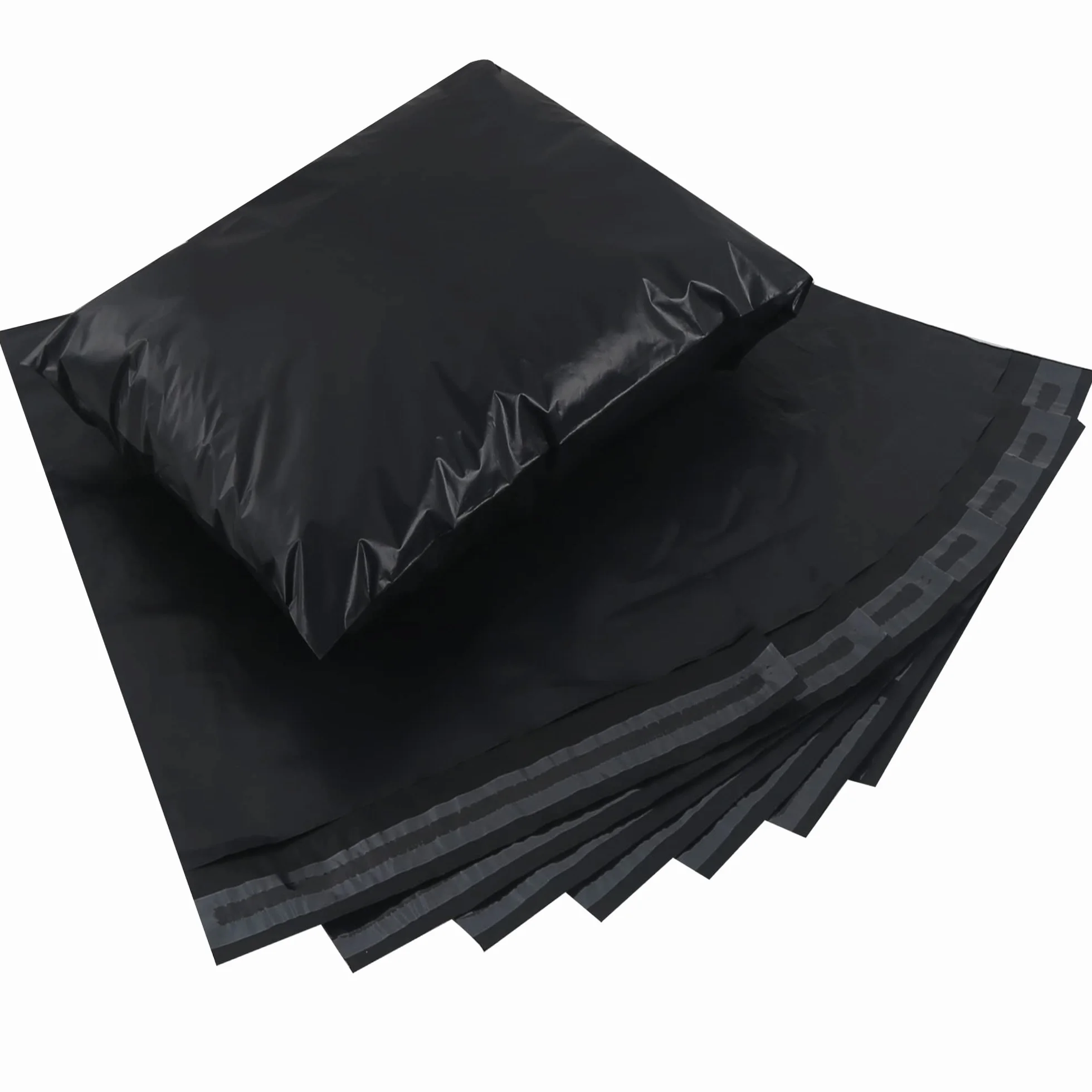 Lote de 100 Bolsas para Envíos de Plástico 40x50cm Paquetes para Enviosde Negro Polietilen Bolsas Envios Paquetes Ropa Impermeable Opacas Autoadhesivo Sobres para Envios para Correo Bolsas