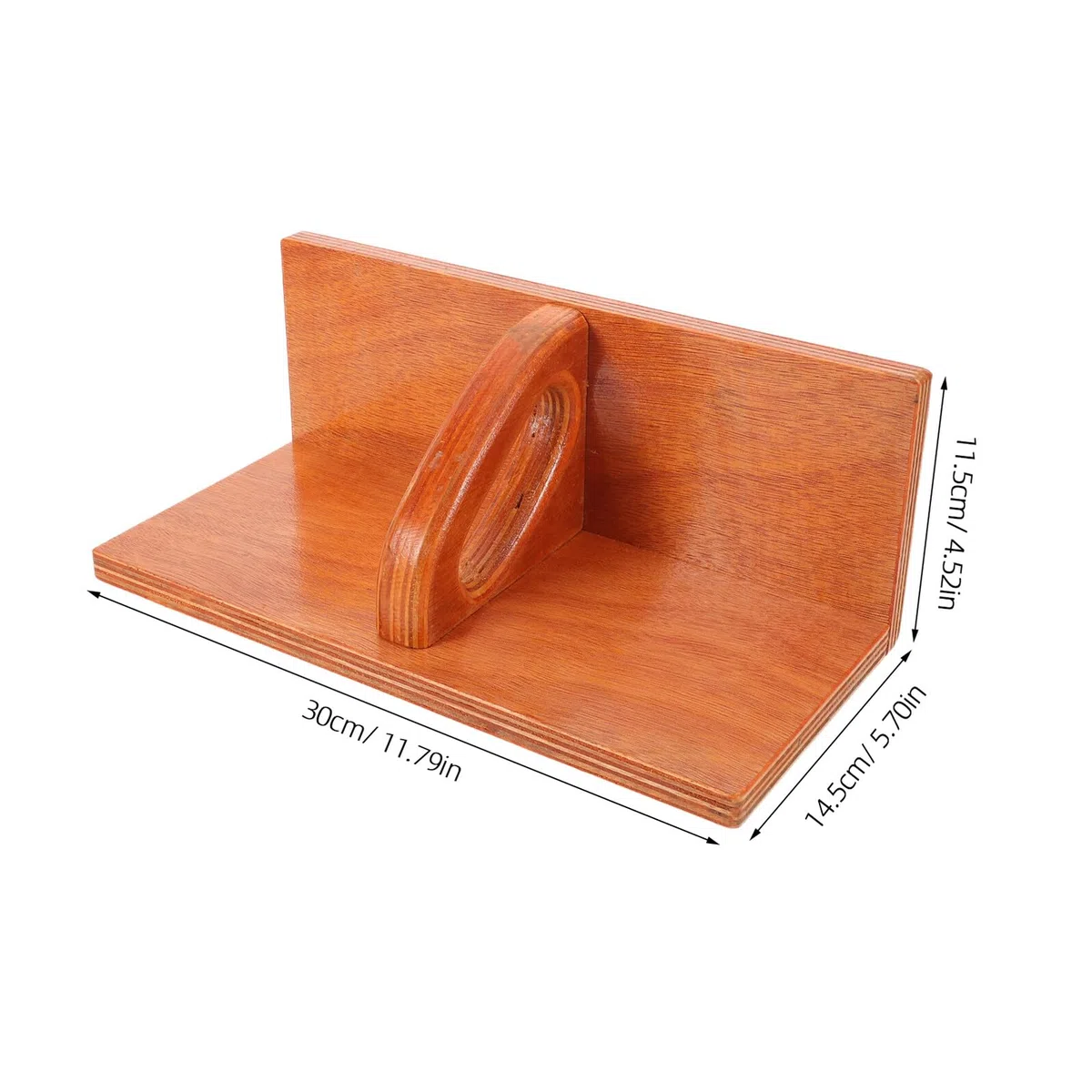 Placa de Empuje de Madera para Cortadora de Papel Manual de Escritorio | Superficie Lisa, Resistente al Desgaste, Apto para Oficina, Scrapbooking y Manualidades de Papel, Uso Diario