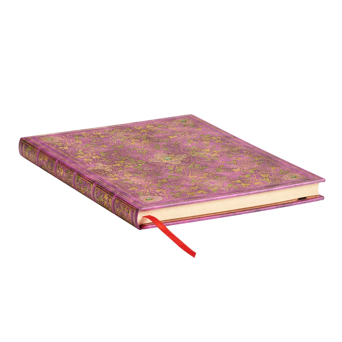 Diamond Jubilee (Sangorski & Sutcliffe) Ultra Lined Hardcover Journal: Hardcover, 120 gsm, ribbon marker, memento pouch, elastic closure, book edge printing