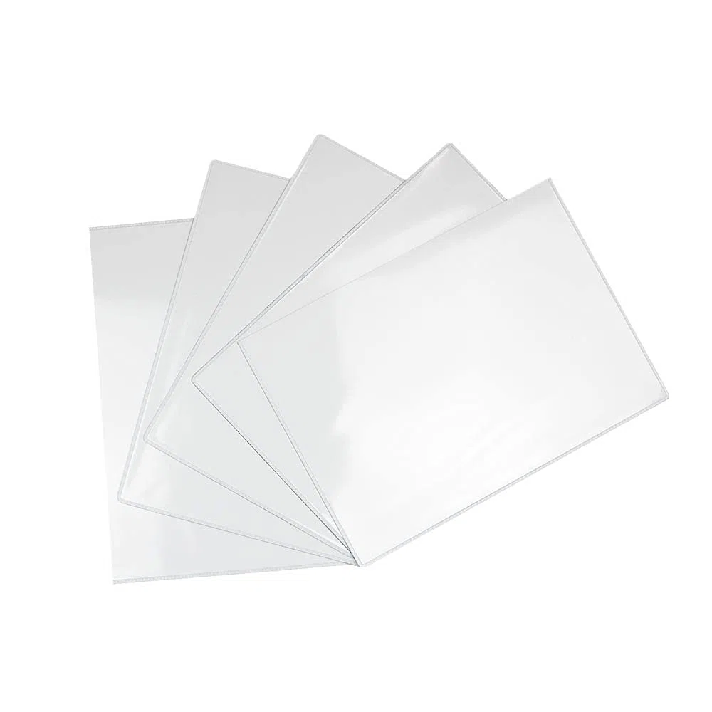 Lote de 5 fundas magnéticas transparentes tamaño A3, 42 x 29,7 cm