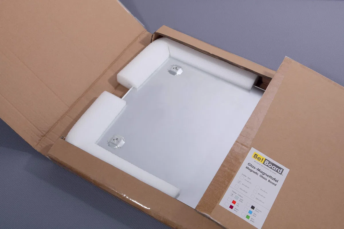 Be!Board B1201 Pizarra magnética de cristal, 60 x 40 cm, negro