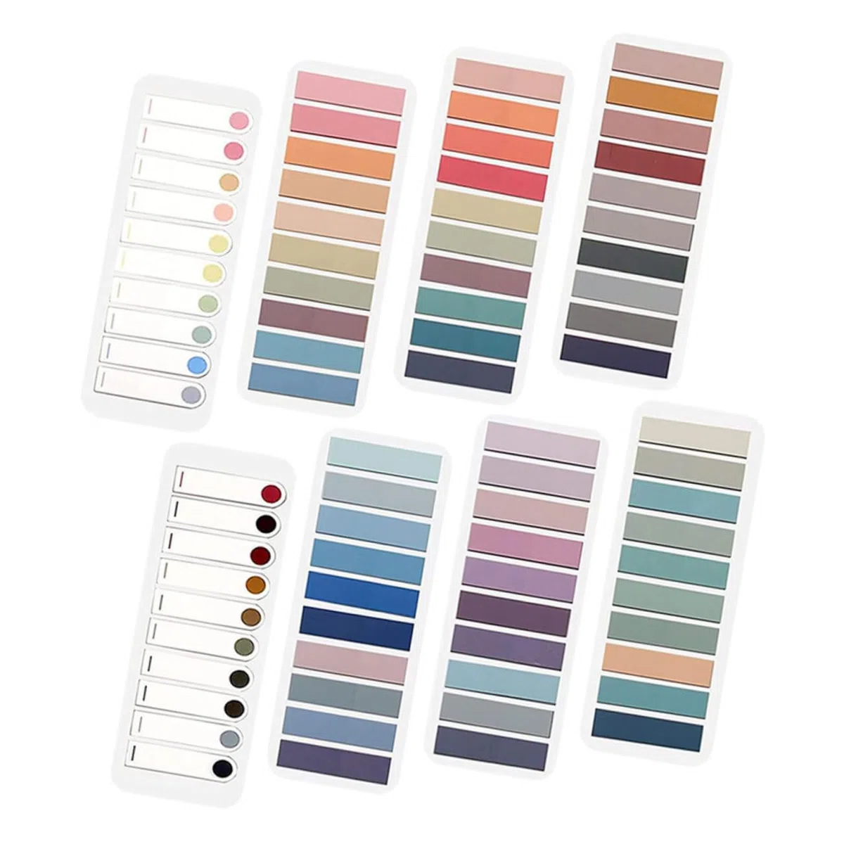 SHINEOFI 4 Piezas 8 Notas Adhesivas De Escribible Resalte La Pluma Marcadores Para Los Amantes De Los Libros Marcadores De Página De Neón Divisores Pestañas Adhesivas Ver La Mascota