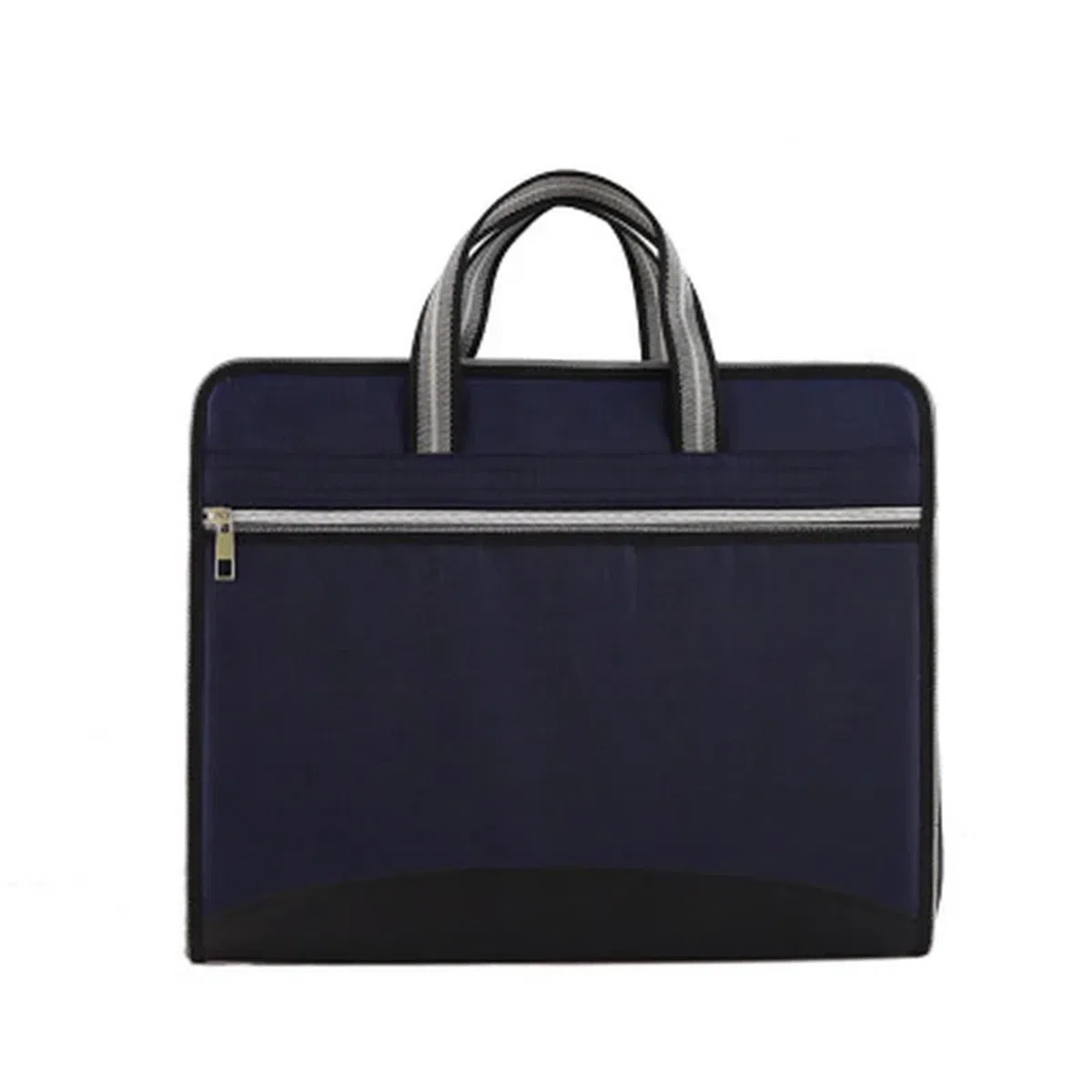 Carpeta Clasificadora Carpeta de lona y cuero for oficina, 12 capas, cartera expansible, organizador de documentos, carpeta de archivos A4, 36x28cm, bolsa de gran capacidad para Oficina/Negocios/Estud