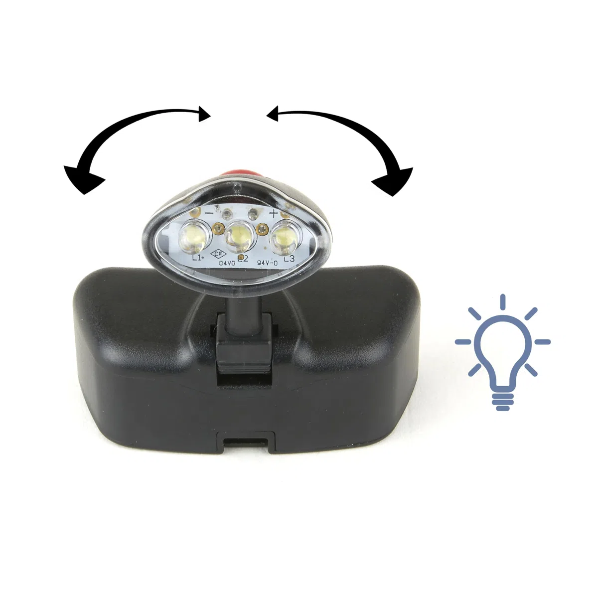 Carson MagniVisor Deluxe Lupa para la Cabeza con LED y 4 Lentes, 1.5x 2x 2.5x 3x