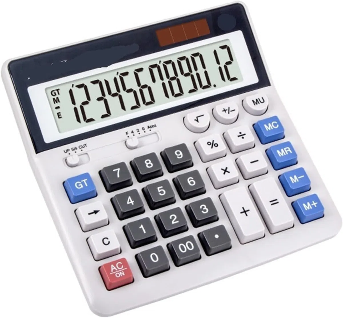 Calculadora científicaCalculadoras Calculadora de Escritorio, Calculadora de Oficina financiera de Doble Potencia con Pantalla de Escritorio