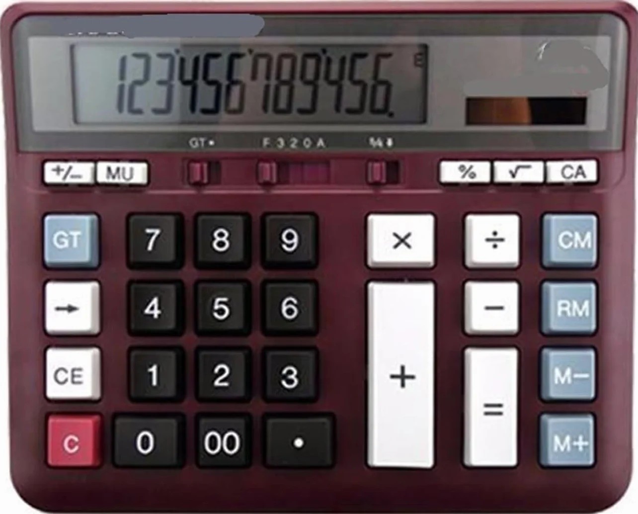 Calculadoras de Negocios Oficina Escritorio Grandes Especiales Contabilidad financiera Banco Botones ，Calculadora(Red)