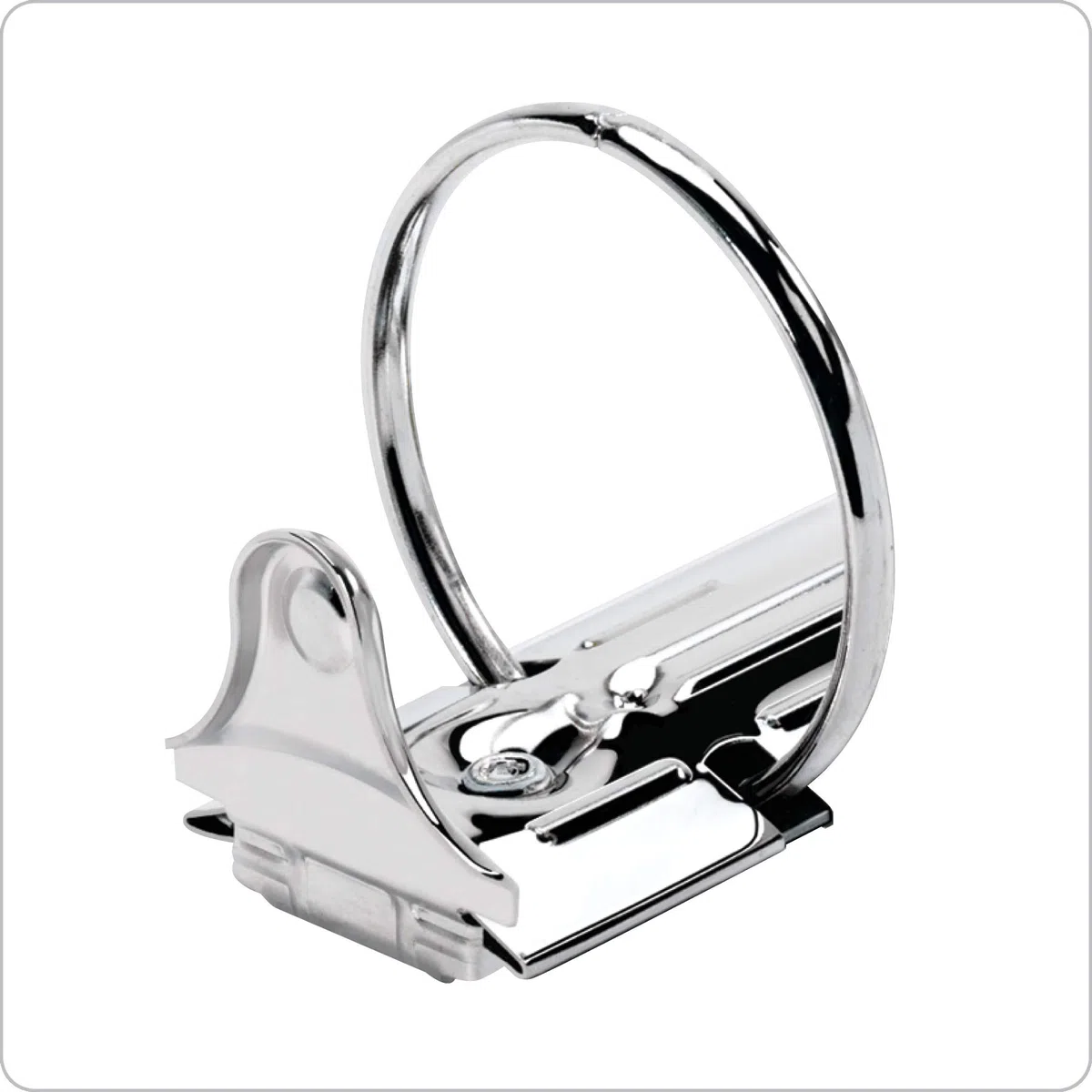 Cardinal Vue - Carpeta de 3 anillas Performer, para escuela y oficina, resistente, 7,6 cm, anillas redondas, capacidad para 625 hojas, tapas personalizables ClearVue, sin PVC, negro (67525)