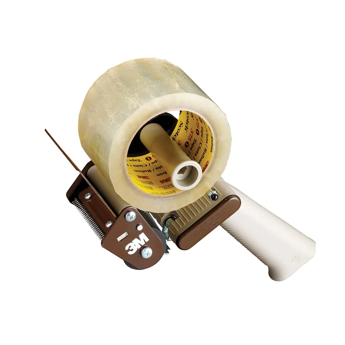 Dispensadores de cinta de sellado Scotch Box, 7.62 cm, canela, 1