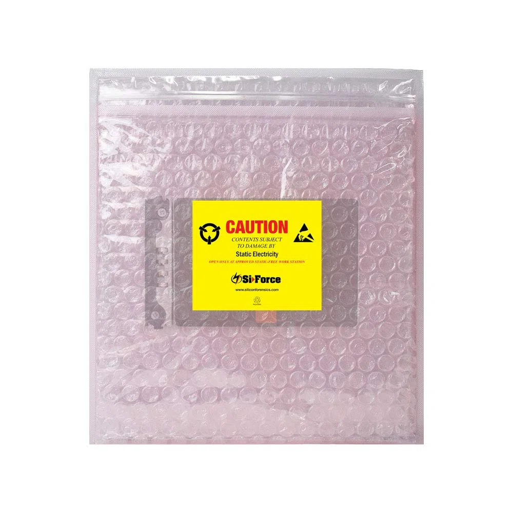 Hard Drive - Bolsa de burbujas antiestática acolchada con soporte para documentos
