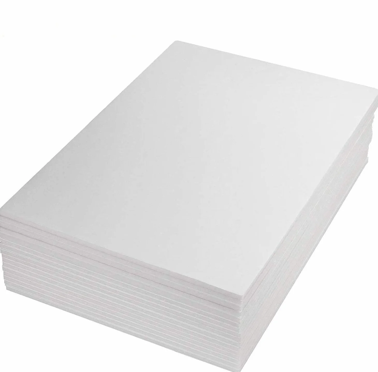 STARVAST Tablero de espuma A3, paquete de 16 hojas de poliestireno, 5 mm, color blanco, tablero de espuma exterior, tablero de montaje para fotos, letreros de boda (297 × 420 mm)