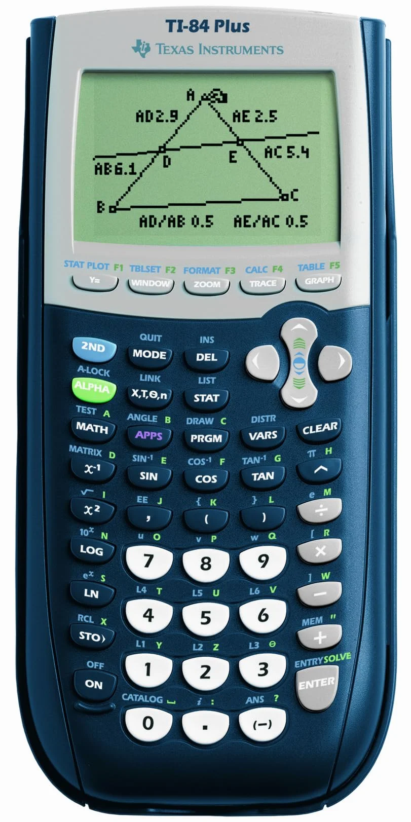 Texas Instruments ACCO TI-84 Plus - Texas Instruments Calculadora Gráfica, Negro