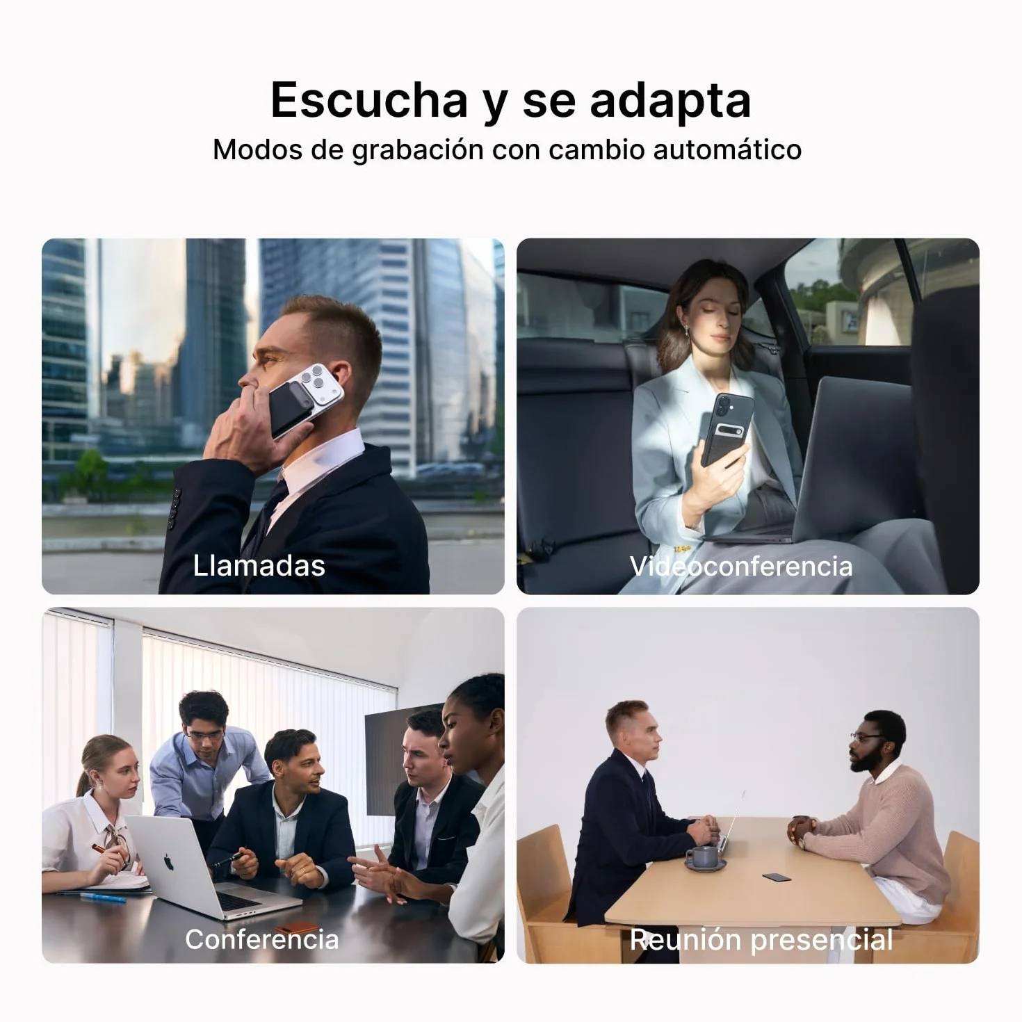 Comulytic Note Pro Grabadora de Voz AI Digital, Transcripción Ilimitada, Control App, 113 Idiomas, Negro