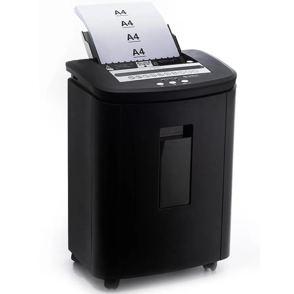 Trituradora de Papel Profesional: 150 Hojas Microcorte P-4 40 Mins Continuos Destructora Documentos Eléctrica Papelera 25L Silenciosa para Casa Oficina Educativos Hospitales Empresa