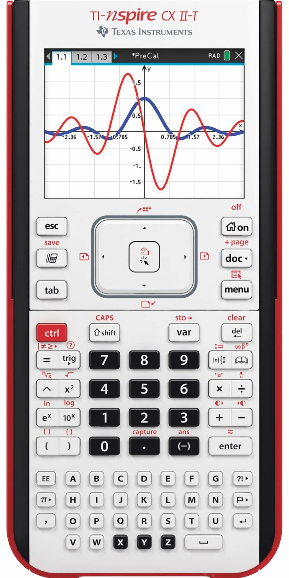 Ti-Nspire Cx II-T Calculadora gráfica Texas Instruments