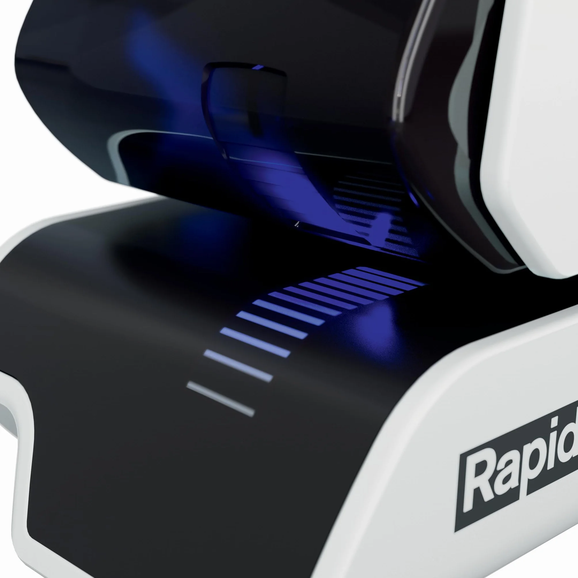 RAPID 25095200 - Grapadora eléctrica con tecnología Flat-Clinch modelo 5025E color blanco